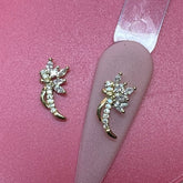 2 pcs 3D Metal Charm for Nails Art Design