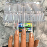 3XL Square Tips (Non C-Curve) - XXXL Straight flatter and easier to apply