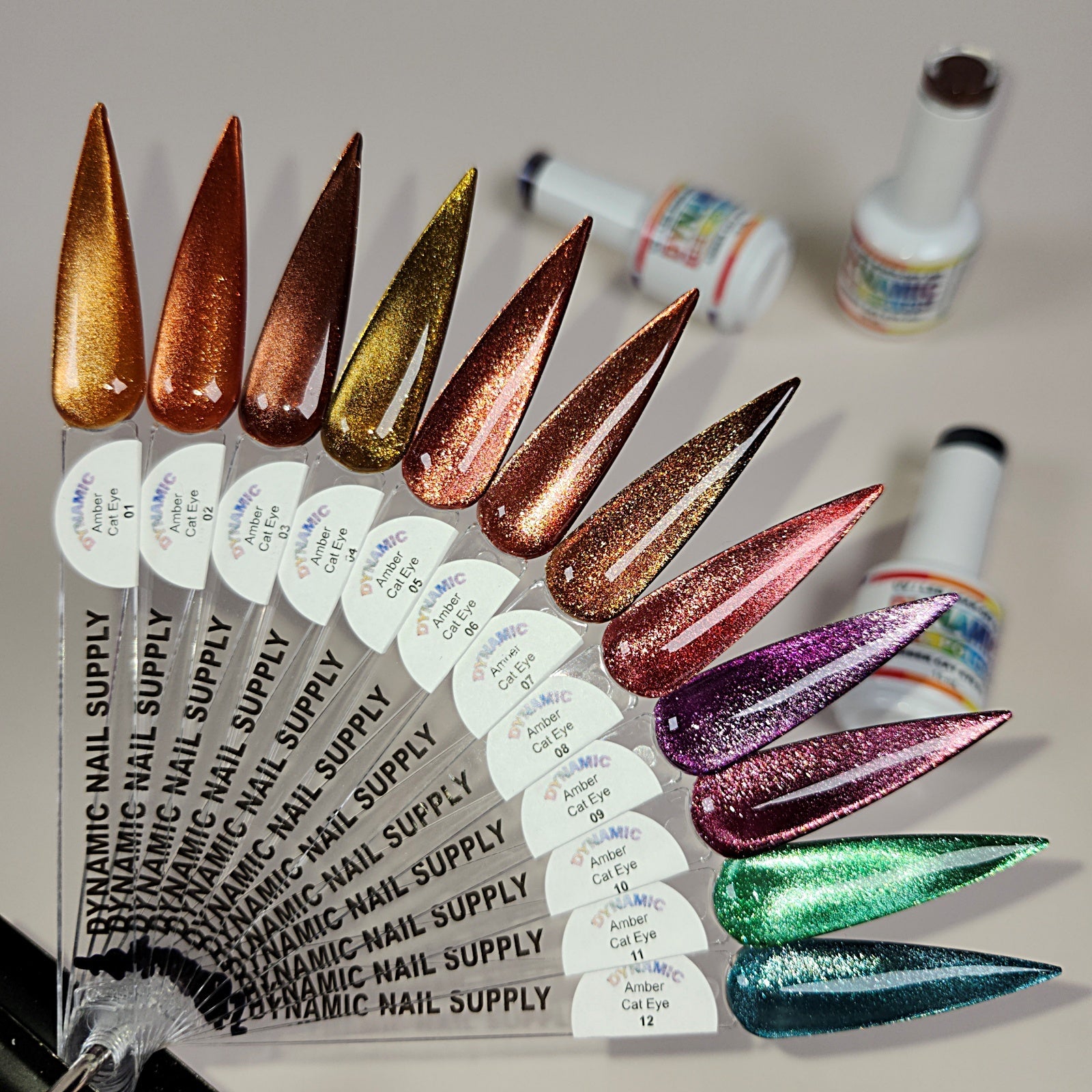 Amber Cat Eye (Magnet) Gel Polish Collection - Fall Colors Collection
