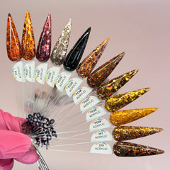 "Flavors Of Fall" Acrylic Powder Collection (part 4)