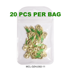 20 pcs San Judas charms for Vintage Nails Design